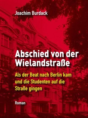 cover image of Abschied von der Wielandstraße